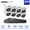 0T Hard drive, variant on ANNKE 5MP H.265+ Super HD PoE Network Video Security System 8pcs Waterproof Outdoor POE IP Cameras White Dome PoE Camera Kit Without Hard Drive