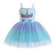 thumbnail image 2 of Flower Girls Unicorn Costume Pageant Princess Party Dress, 2 of 5