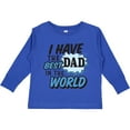 thumbnail image 3 of Inktastic I Have the Best Dad in the World Boys Long Sleeve Toddler T-Shirt, 3 of 5
