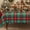 Green, variant on Red Winter Tablecloth for Rectangle Tables,Checkered Table Cloth,Christmas Table Cover for Dining Kitchen Decor Party Banquet,60x84