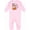 AD-Pink, variant on Hugs and Hisses Cute Snake for Valentines Day Baby Romper Coveralls