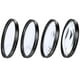 thumbnail image 1 of Kit de filtros de primer plano +1 +2 +4 +10 Juego de lentes Accesorio de filtro macro Cristal óptico 62 mm, 1 of 9