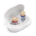 thumbnail image 1 of Audífonos Recargables OTC para Seniors con Sonido Claro Batería de 48 Horas Estuche de Carga Portátil Encendido Automático y 3 Tallas de Almohadillas, 1 of 7
