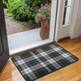 thumbnail image 2 of Blue Green Plaid Checkered Pattern Door Rugs,Washable Non Slip Door Mats Indoor,Decorative Door Mats,Entry Mat Indoor for Entrance,Bedroom,Kitchen,Bathroom,30"x17", 2 of 6