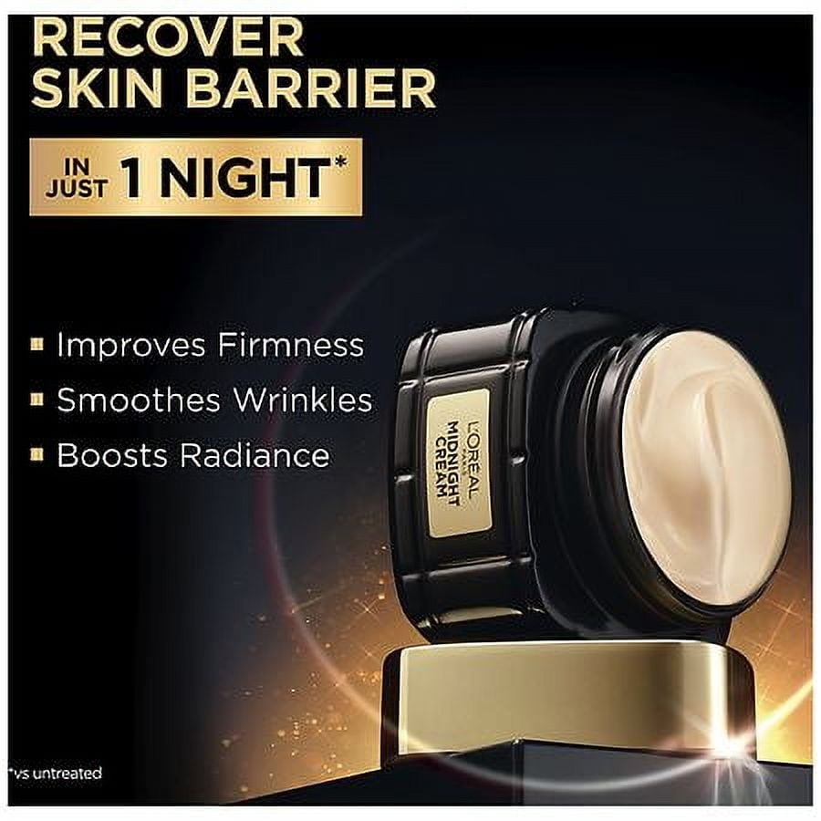 L'Oreal Paris Age Perfect Cell Renewal Midnight Cream Skin Care Anti-Aging Night Cream With Antioxidants 1.7 oz