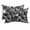 Black, Charcoal, Slate, Ash, variant on Mint Green Abstract Outdoor Pillows for Chaise Lounge Chair Waterproof Lumbar Pillows with Insert&Adjustable Strap Beach Headrest Pillow Vintage Gradient Mottled Texture Modern Pool Pillow 11"x16"