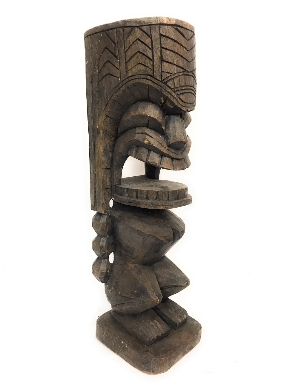 Warrior Ku Tiki Sculpture 26