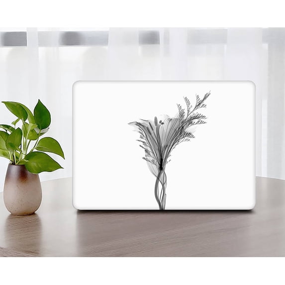 KSK KAISHEK Hard Shell Case Only Compatible Old MacBook Pro 13 inchs with No Touch No CD-ROM + Black Keyboard Cover Model: A1502 & A1425 Flower 1677