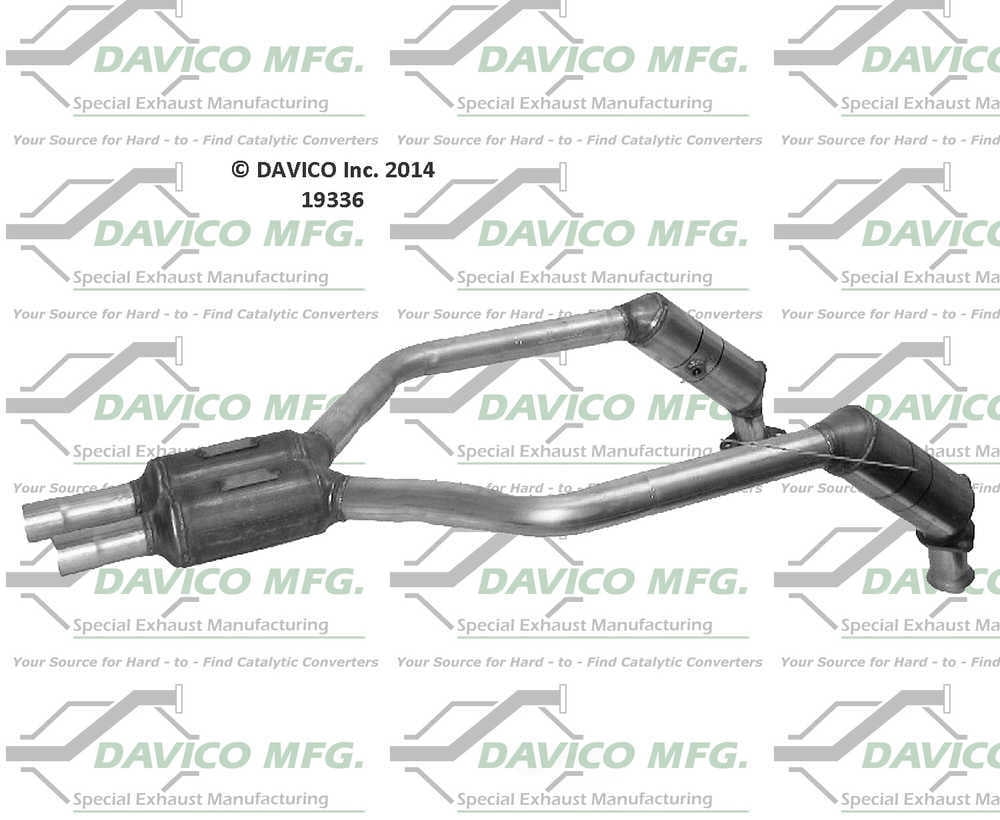 Davico Mfg 19336 Direct-Fit Catalytic Converter