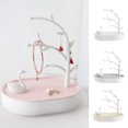 thumbnail image 1 of Cheers.US Swan Lake Jewelry Tray Large Storage Box Ring Holder Trinket Dish Modern Decor Display Earrings Necklace Bracelet Organizer, 1 of 7