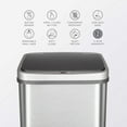thumbnail image 4 of Nine Stars DZT-50-28BR 13.2 gal Touchless Infrared Rectangular Motion Sensor Trash Can, 4 of 5