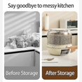 thumbnail image 3 of Rice And Cereal Storage Box, 6 Compartments Rice Storage Round Cereal Dispenser, 360 Rotating Food Dispenser With Lid For Beans, Rice, Peanuts, Barley, 3 of 5
