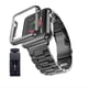 thumbnail image 4 of Correa de reloj de metal Correa de reloj de metal Fácil de ajustar Reemplazo de correa de reloj de acero inoxidable para reloj IOS Negro Negro 45 mm / 177in ANGGREK Otros, 4 of 8