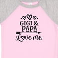 thumbnail image 3 of Inktastic Gigi and Papa Love Me Gift Baby Girl Bodysuit, 3 of 4