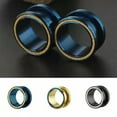 thumbnail image 5 of HOOUN Screw Stainless Steel Ear Gauges Flesh Tunnels Plugs Stretchers Expander 6-16mm-gold-10mm, 5 of 9