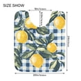 thumbnail image 5 of Yayeee Bath Rug for Bathroom Floor Non Slip Rectangle Fluffy Soft Absorbent Mat, 16"x24", Retro Beige Lemon, 5 of 7
