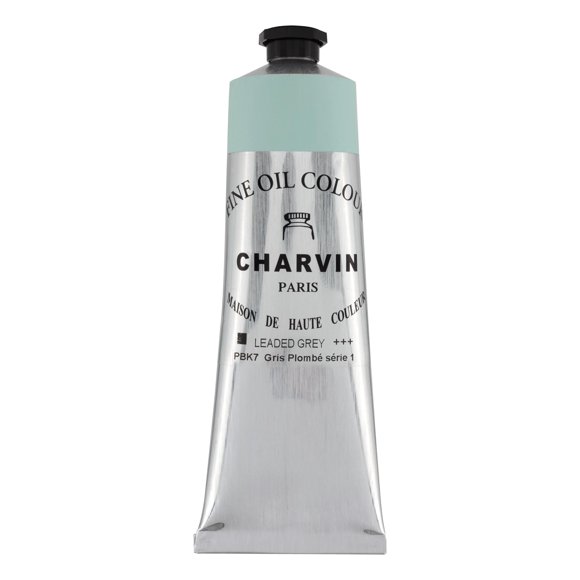 Pintura al óleo Charvin Gris con plomo 150 ml Colores Naturales
