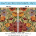 thumbnail image 5 of Toland Home Garden Oil Painted Poppies And Lilies Flowers Flower Flag Double Sided 12x18 Inch, 5 of 5