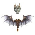 thumbnail image 1 of Halloween Dinosaurio Dragon Mask Set Costume Cosplay Animal Mask Wing Accessory, 1 of 3