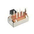 thumbnail image 5 of 10Pcs 5mm Horizontal Slide Switch DPDT 2P2T 6 Terminals Panel Latching, 5 of 5