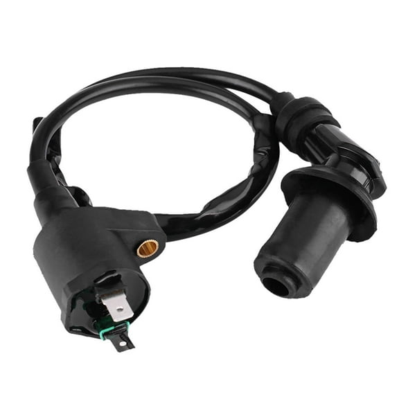 IIgnition Coil for GY6 50CC 125CC 150CC Engine Motorcycle Dirt Bike Scooter Moped Wire Moped, Spark Plug Replacement parts, ATV Go Kart (Black)