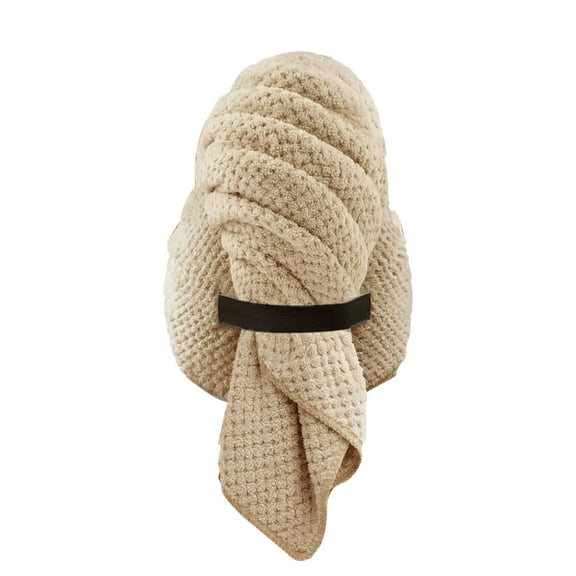 Under $5, Microfiber Hair Towel Wrap For Hair Drying Towel With Elastic Strap Fast Drying Hair Turbans For Wet Hair Long Thick Curly Hair Super Soft Hair Wrap Towels