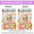 thumbnail image 3 of Easter Garden Flag, Easter Flags 12.5x18 Double Sided, Burlap Happy Easter Yard Flag with Bunny Eggs Tulips Flowers Welcome Small Vertical Spring Farmhouse Signs for Outdoor Outside Lawn Decorations, 3 of 6