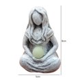 thumbnail image 3 of Moon  Creative Statue Landscaping Resin Decor for Outdoor Indoor (A), 3 of 8