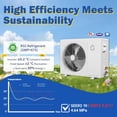 thumbnail image 5 of Garvee 18000 BTU Mini Split Air Conditioners with Heat Pump, Wall Mount Split AC Unit with Installation Kits for Cools up to 1250 Sq.ft, 19 SEER2, 230V, White, 5 of 8