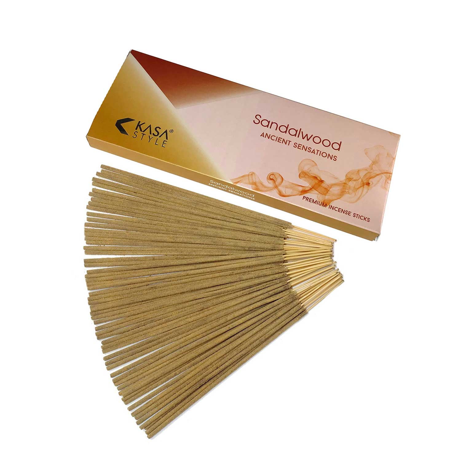 Kasa Style Double Incense Burner Ancient Sensations Premium Incense Sticks with Nag Champa