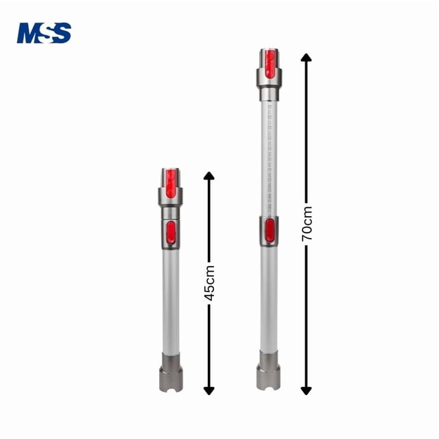 Extension Rod - Conductive Aluminum Telescopic & Foldable Extension Wand Tube For Dy*son V7/V8/V10/V11/V15