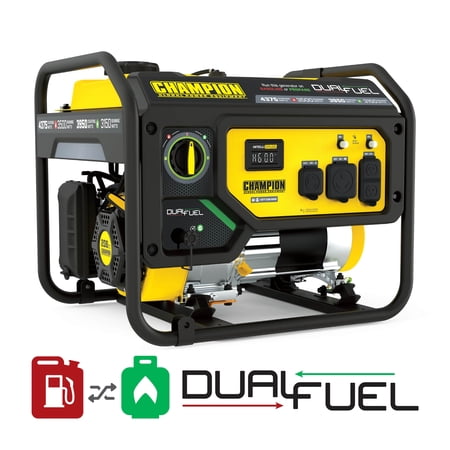 UPC: 0817198024233 | Champion Power Equipment 3500 Watt Dual Fuel Portable Generator