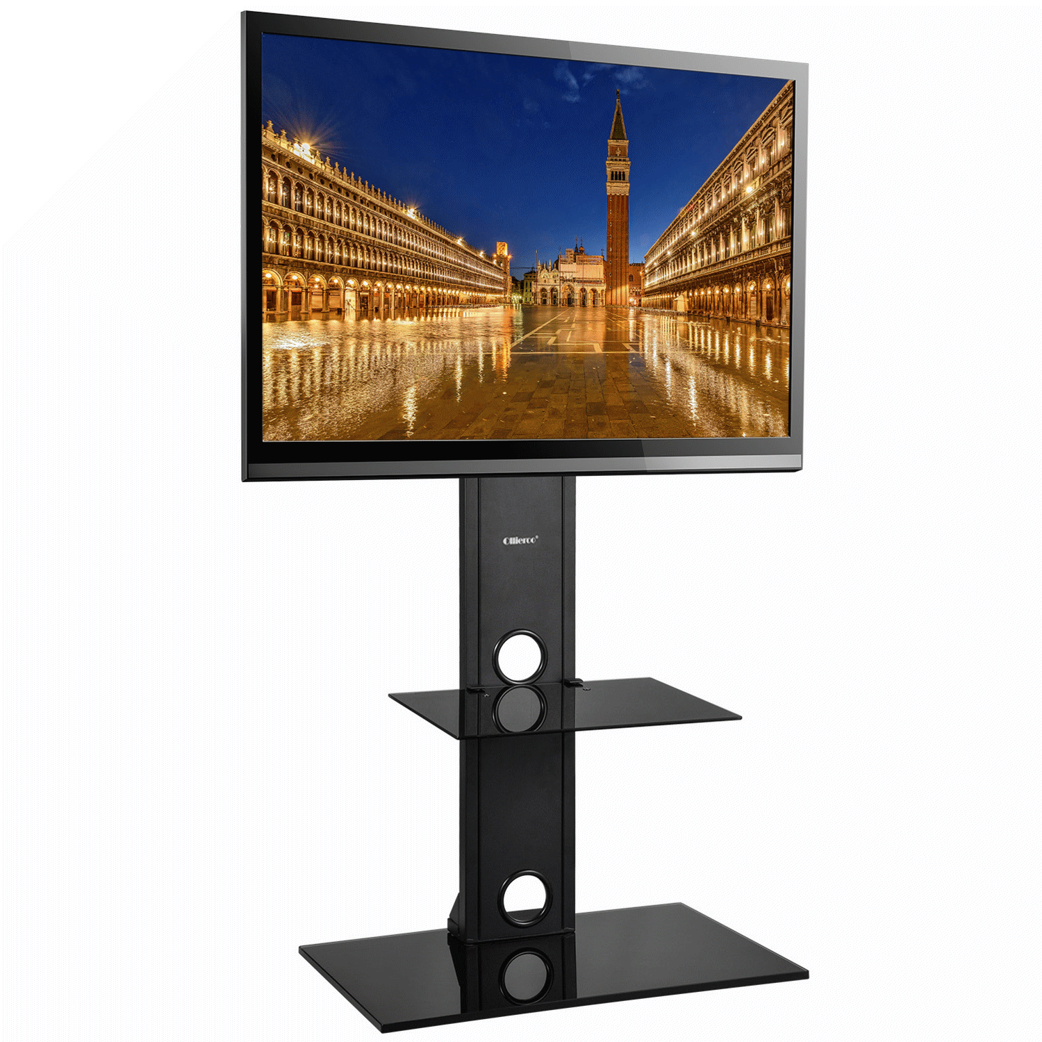 B Tech Adjustable Drop Flat Screen Ceiling Mount For Up To
