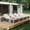 Grey, variant on Christopher Knight Home Outdoor Chaise Lounge with Cushion & Side Table, Woven Rope Design, Beige