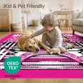 thumbnail image 4 of ODIKA Leopard Zebra Stripe Tower Centerpiece Print Spotted for Small Living Room, Playroom, Bedroom, Easy Care Kids Safe, 4 of 7