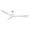 White, variant on Parrot Uncle 56" Modern Propeller Ceiling Fan with Remote White Ceiling Fan without Light Indoor Fan for Patios Covered,
