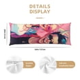 thumbnail image 3 of Body Pillow Cover, Hip Hop People No.111 Body Pillow Cases with Zipper Soft Breathable Smooth Skin Friendly Long Pillow Case 20x60 inches, 1Pcs, 3 of 7
