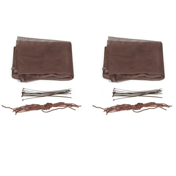 2X Kids Stairs Net Netting Protection Rail Balcony Stair Fence Balcony Baby Fence Stair Net Decoration