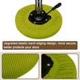 thumbnail image 3 of 4 piezas de fundas para taburetes redondos, fundas para sillas redondas de 12-14 pulgadas, cojines para asientos de sillas verdes, 3 of 6