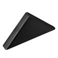 thumbnail image 7 of Uxcell Antislip Plastic Round 10 x 75mm Glass Corner Cover Solid Black 4 Pack, 7 of 7