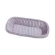 thumbnail image 2 of Cesta rectangular para almacenar frutas, pan, comida, organizador de cestas para servir. Púrpura, 2 of 9