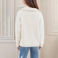 thumbnail image 5 of Sweaters for Women Suitable Fall and Winter Comfortable and resistant to pilling White S Womens Sweaters, 5 of 5