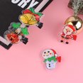 thumbnail image 4 of Toystoory Accesorios navideños para el cabello, parches de arena movediza con lentejuelas, tocado, Clips laterales elásticos, accesorios de ropa de Kits de decoración para fiestas Muñeco de nieve Toystoory HA070796-04, 4 of 6