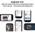 thumbnail image 6 of Unihertz Jelly 2E, Mini Smartphone, 4G Android 12,4GB 64GB Phone,2000mAh-Silver, 6 of 7