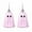 I, variant on PEONAVET Halloween Ghost Ornaments Cute Pink Ghost Hanging Decoration Mini Ghost Decoration for Christmas Home Tree Party Supplies