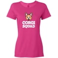 thumbnail image 3 of Inktastic Dog Corgi Squad Women's T-Shirt, 3 of 5