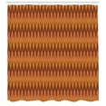 thumbnail image 3 of Chevron Shower Curtain, Earth Toned Geometric Zigzags Lines Pattern Modern Composition Brown Color Palette, Fabric Bathroom Set with Hooks, 69W X 84L Inches Extra Long, Multicolor, by Ambesonne, 3 of 3
