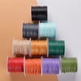 thumbnail image 4 of Firefly Hope 1mm Textile Fiber Waxed Cord Rope 2 Rolls, Premium Wax String for Handmade Bracelets, Necklaces & Jewelry Braiding,Dark Pink, 4 of 5