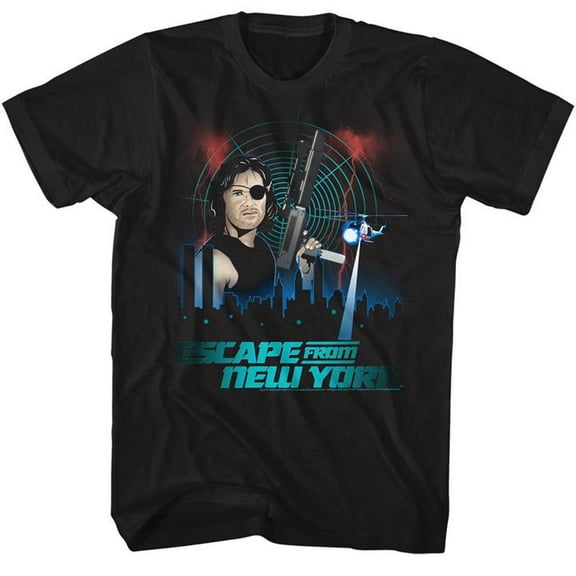 Escape From New York Black Adult T-Shirt 4Xl