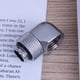 thumbnail image 5 of Conector de tubo de agua giratorio de 90 grados de rosca doble interior exterior G1/4 plata Ehuebsd  Para estrenar, 5 of 6